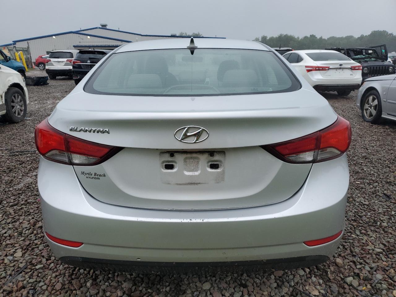 KMHDH4AE7EU098970 2014 Hyundai Elantra Se