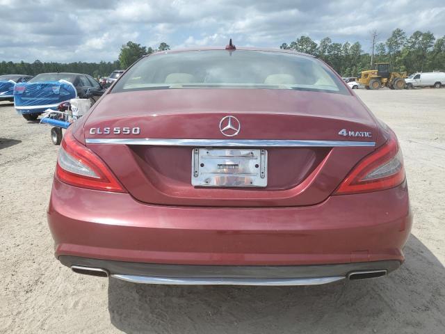 2012 Mercedes-Benz Cls 550 4Matic VIN: WDDLJ9BB6CA026765 Lot: 59178694