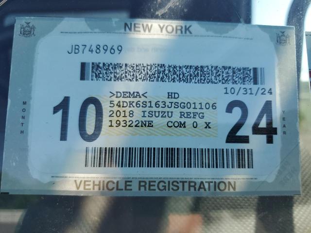 2018 Isuzu Ftr VIN: 54DK6S163JSG01106 Lot: 58493264