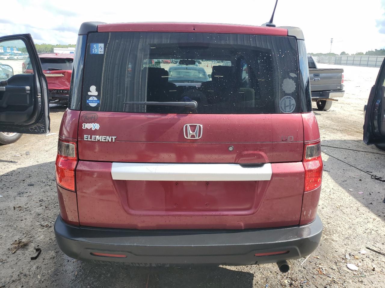 5J6YH1H75AL000296 2010 Honda Element Ex