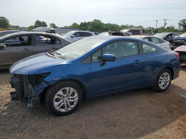 HONDA CIVIC LX 2015 blue  gas 2HGFG3B52FH531366 photo #1