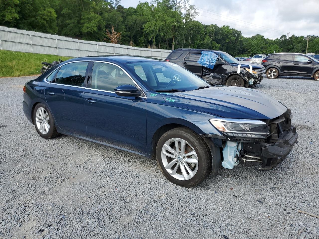 2020 Volkswagen Passat Se vin: 1VWSA7A38LC025297