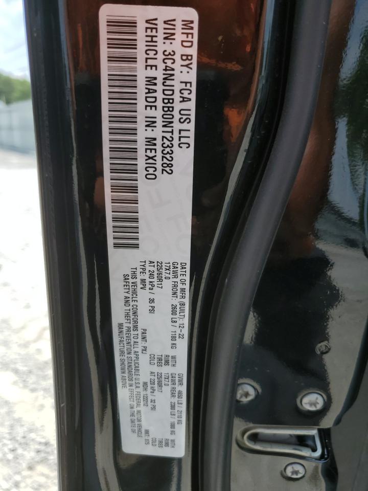 3C4NJDBB0NT233282 2022 Jeep Compass Latitude