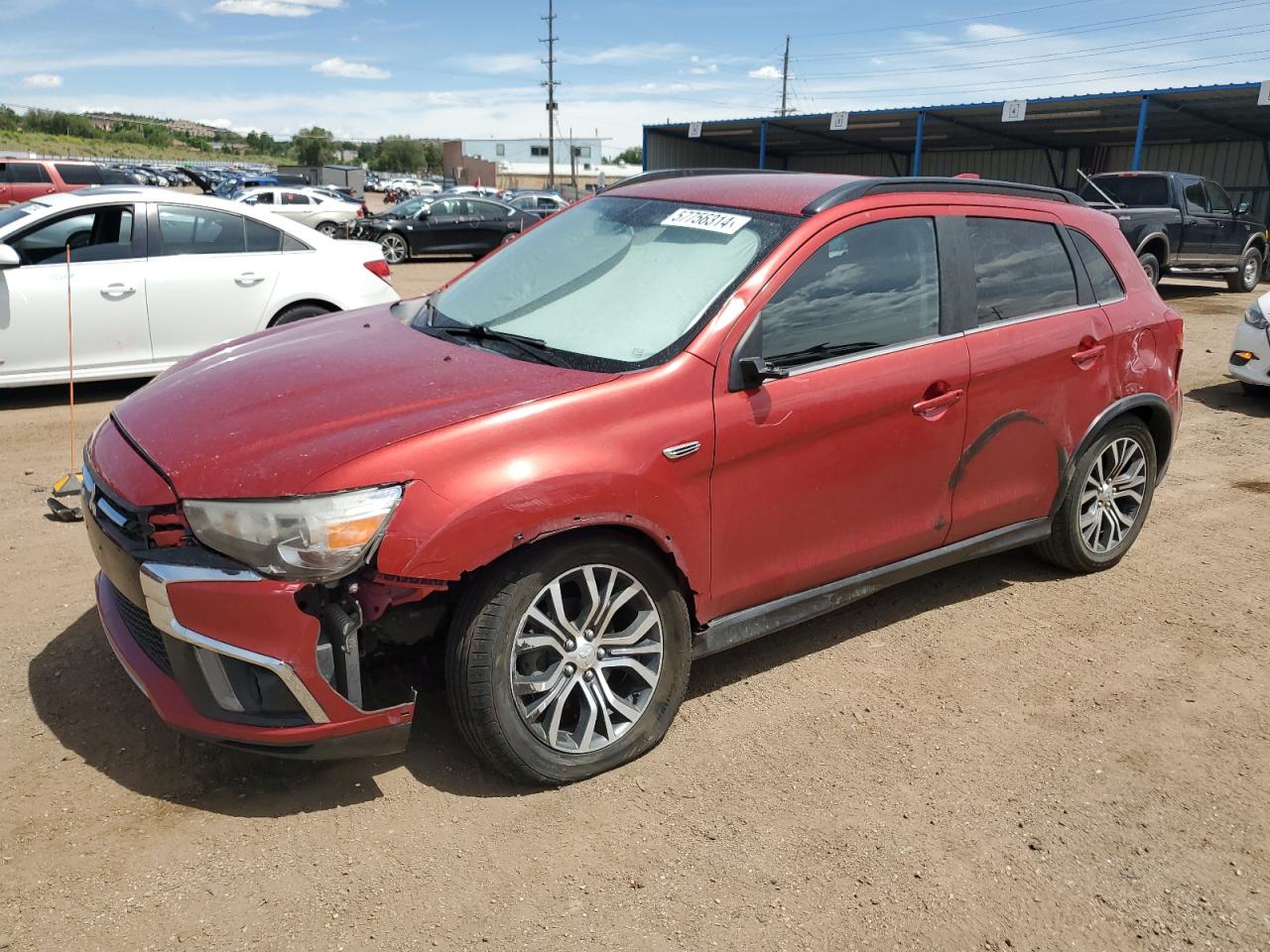 JA4AR4AW0JU002159 2018 Mitsubishi Outlander Sport Sel