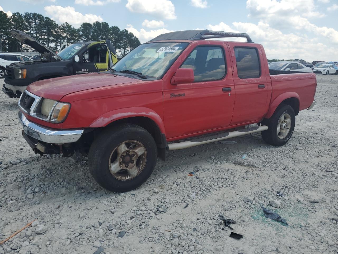 1N6ED27TXYC405554 2000 Nissan Frontier Crew Cab Xe