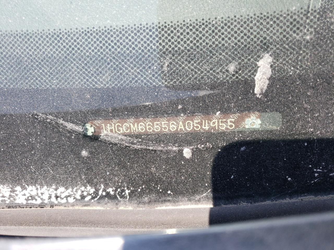 1HGCM66556A054955 2006 Honda Accord Ex
