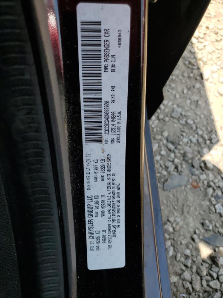 1C3CCBCG4DN602020 2013 Chrysler 200 Limited