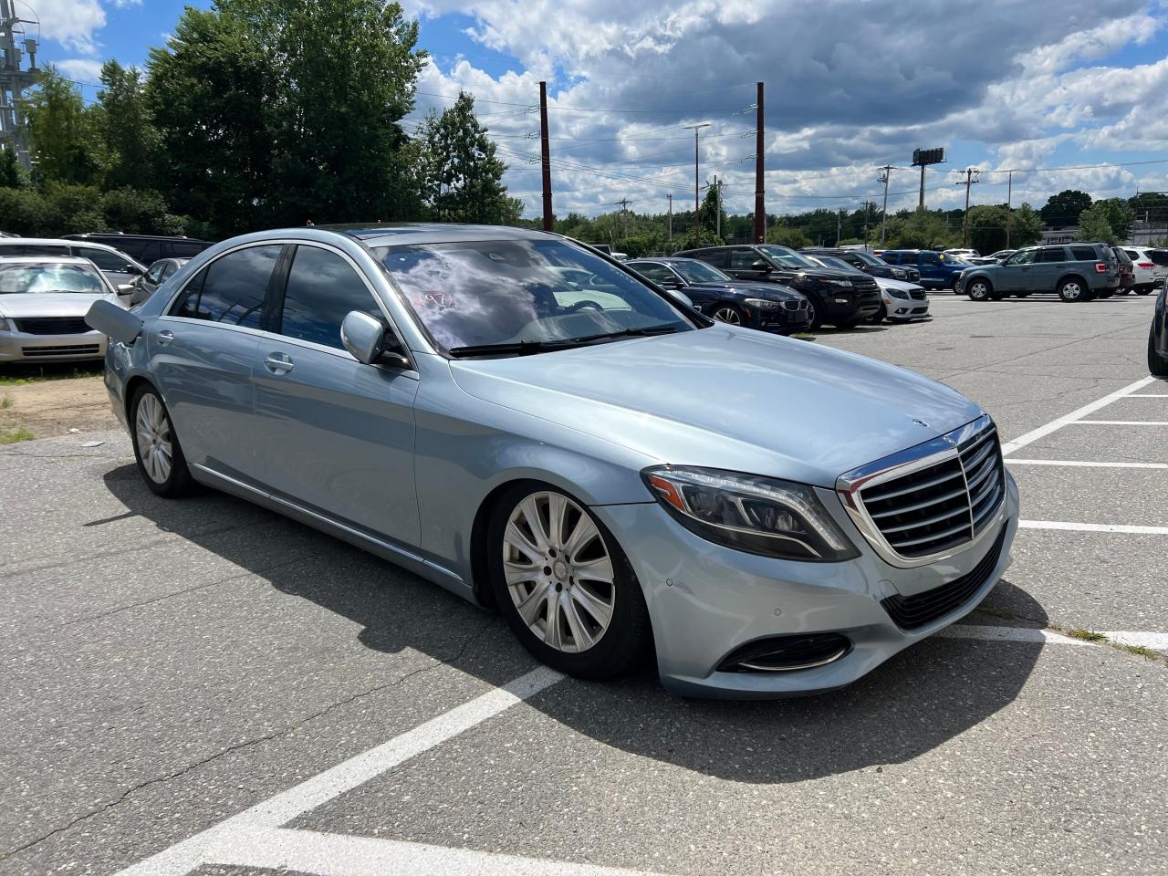 2014 Mercedes-Benz S 550 4Matic vin: WDDUG8FB3EA034929