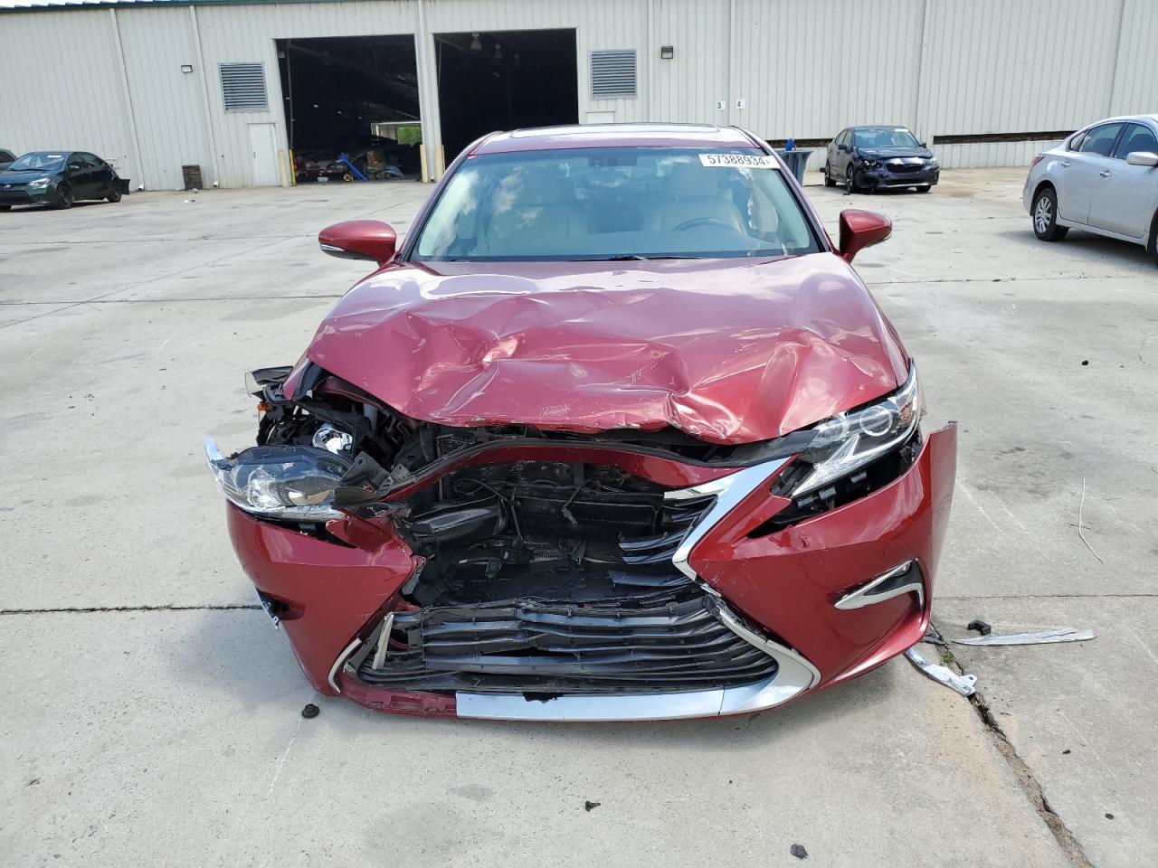 2016 Lexus Es 350 vin: 58ABK1GG9GU023991