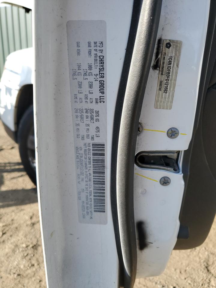 1C4NJDEB0FD121682 2015 Jeep Compass Latitude