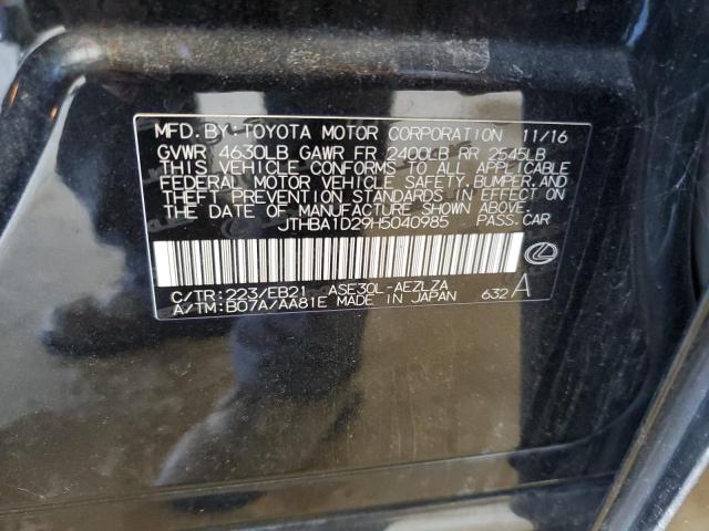 2017 Lexus Is 200T VIN: JTHBA1D29H5040985 Lot: 56864544