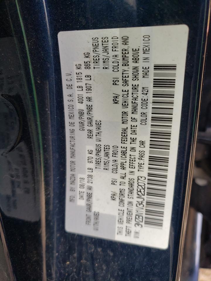 3MZBN1V34JM252073 2018 Mazda 3 Touring