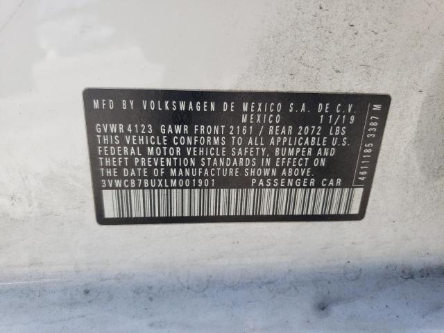 2020 VOLKSWAGEN 1171 - 3VWCB7BUXLM001901