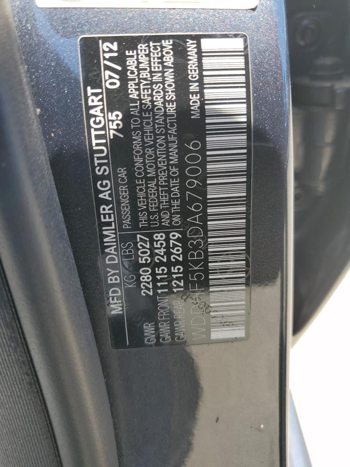 WDDHF5KB3DA679006 2013 Mercedes-Benz E 350