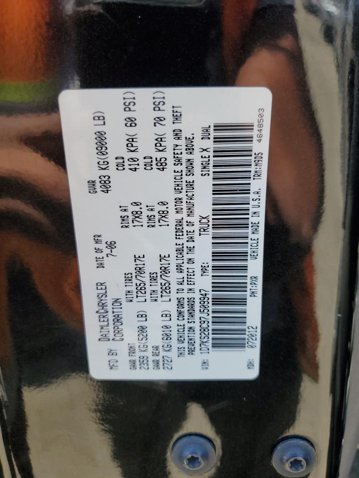 1D7KS28C97J509947 2007 Dodge Ram 2500 St