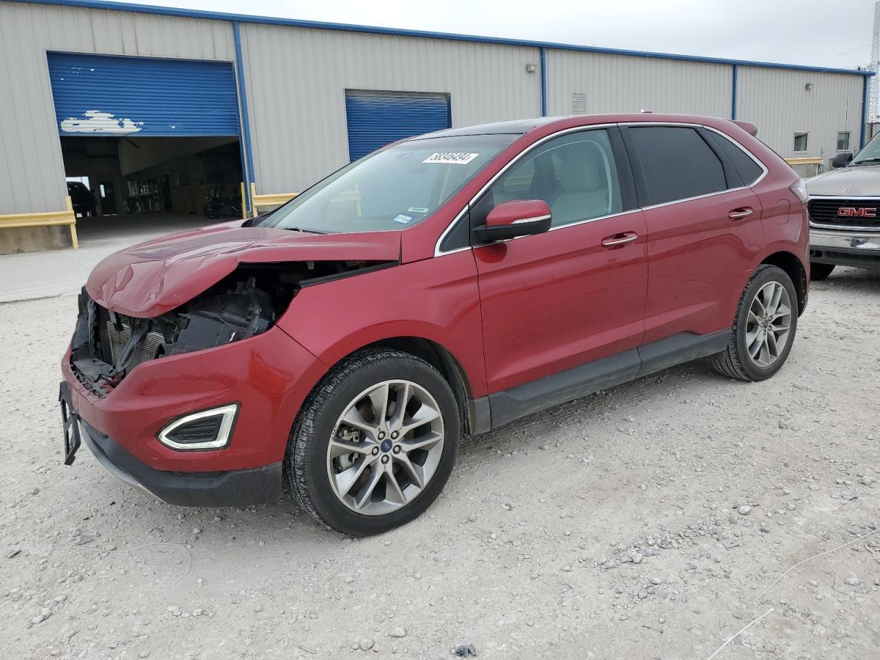 2015 Ford Edge Titanium vin: 2FMPK3K88FBB77301