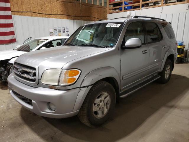 2001 Toyota Sequoia Limited VIN: 5TDBT48A21S018602 Lot: 59592124