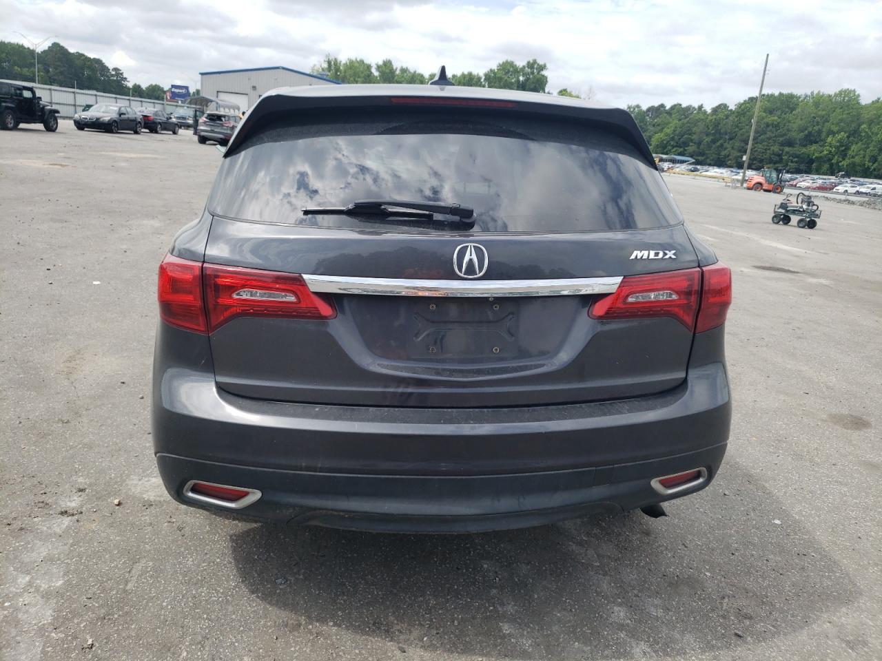 5FRYD3H62EB001692 2014 Acura Mdx Technology