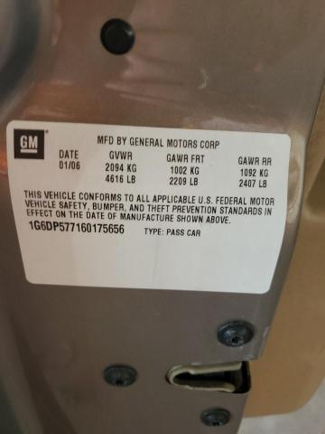 2006 Cadillac Cts Hi Feature V6 VIN: 1G6DP577160175656 Lot: 60173804