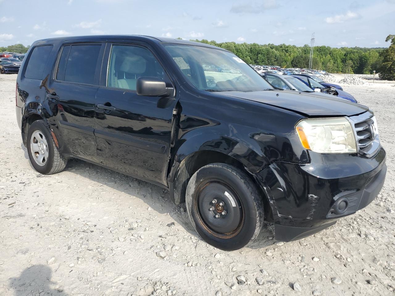 2013 Honda Pilot Lx vin: 5FNYF3H22DB008357