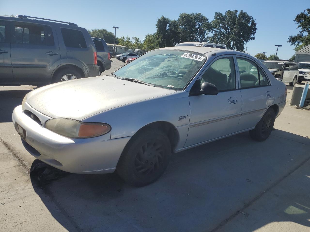 1998 Ford Escort at CA - Sacramento, Copart lot 60966884 | CarsFromWest