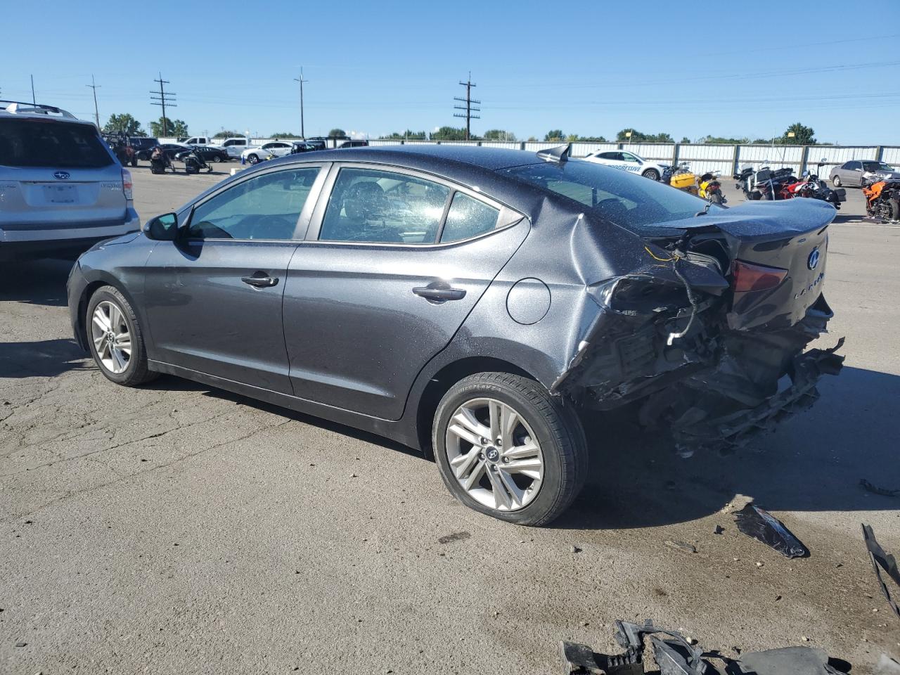 2020 Hyundai Elantra Sel vin: 5NPD84LF7LH559621