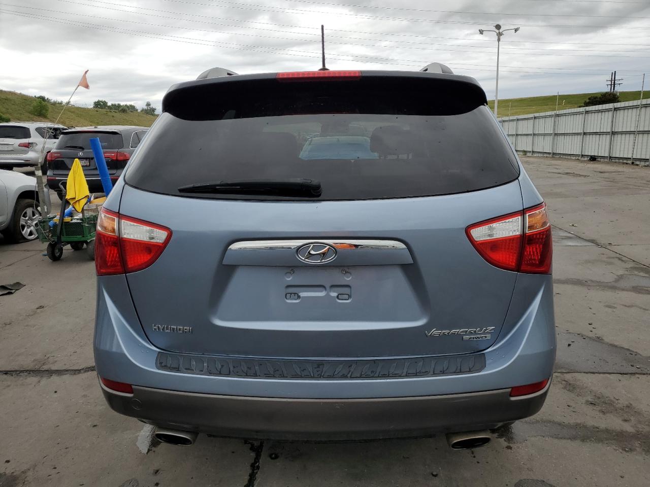 KM8NUDCC0AU133077 2010 Hyundai Veracruz Gls