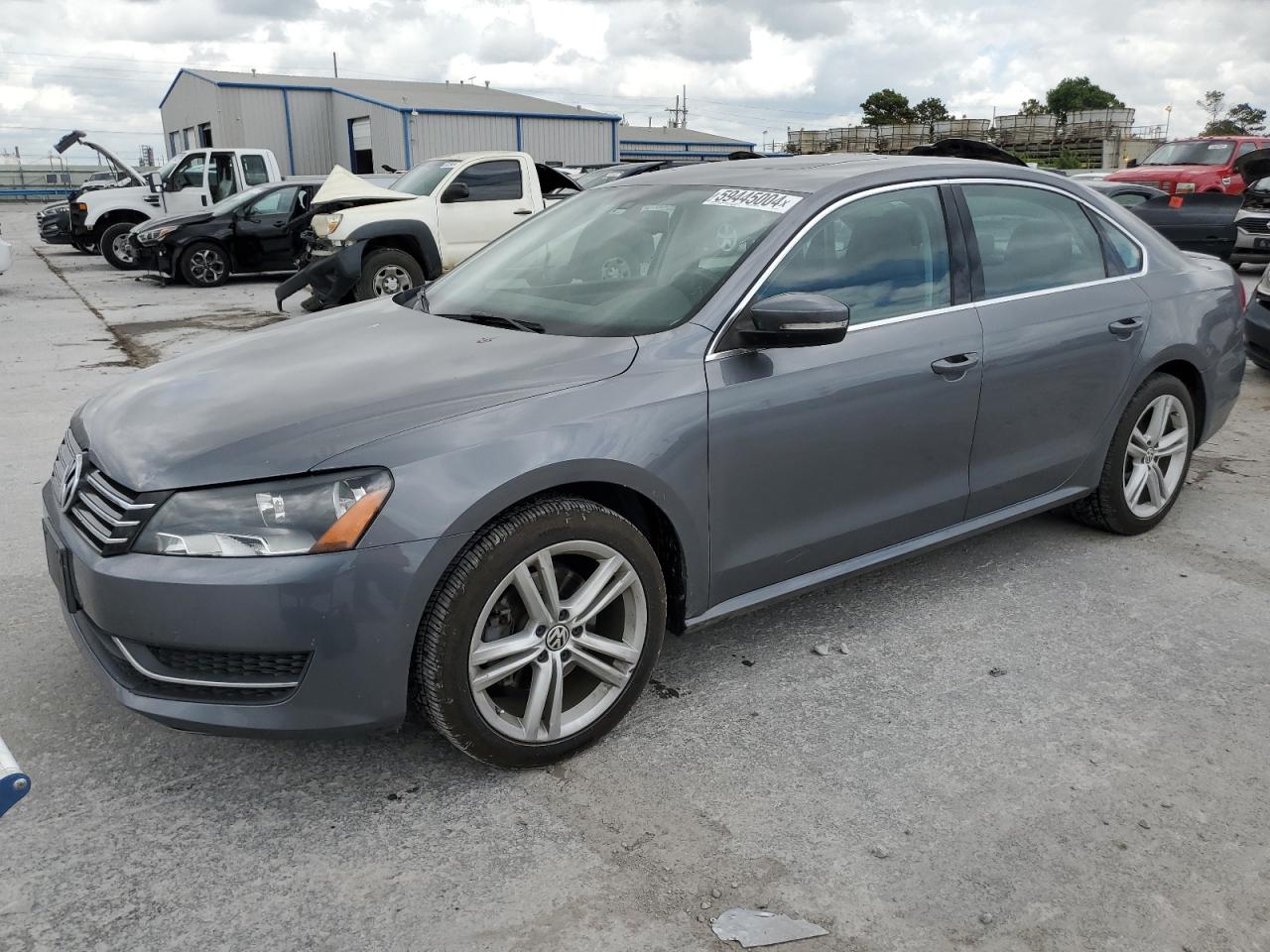 2014 Volkswagen Passat Se vin: 1VWBS7A38EC031343