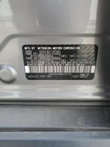 2021 Mitsubishi Outlander Sport Es VIN: JA4ARUAUXMU023376 Lot: 58986464