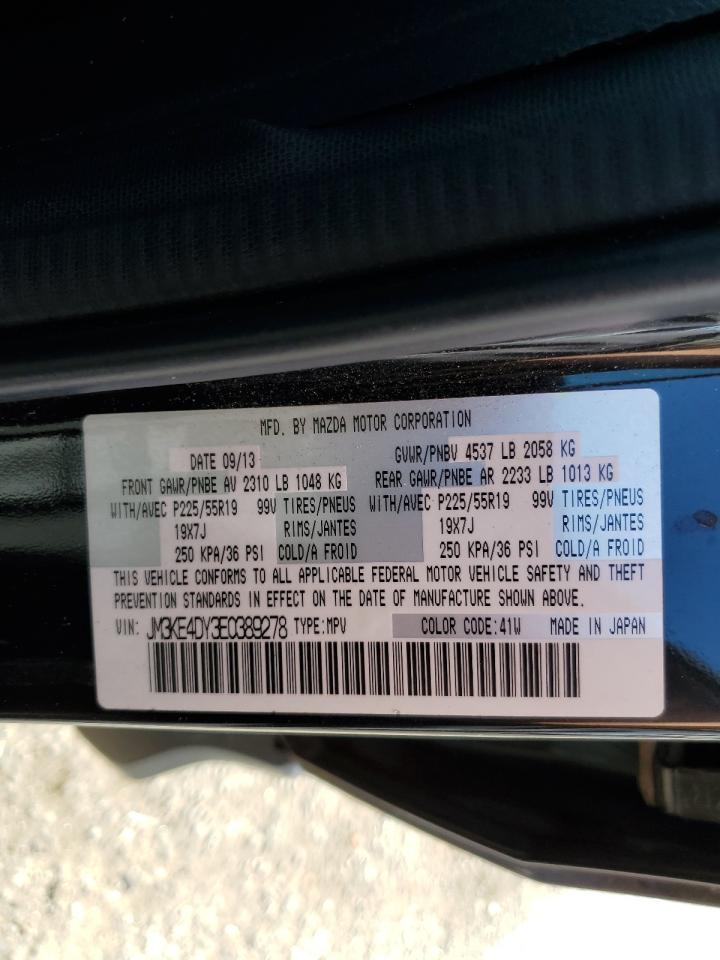 JM3KE4DY3E0389278 2014 Mazda Cx-5 Gt