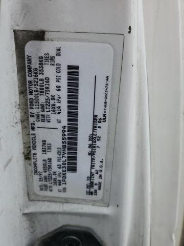 1997 Ford Econoline E350 Cutaway Van VIN: 1FDKE30L7VHB55994 Lot: 53690264