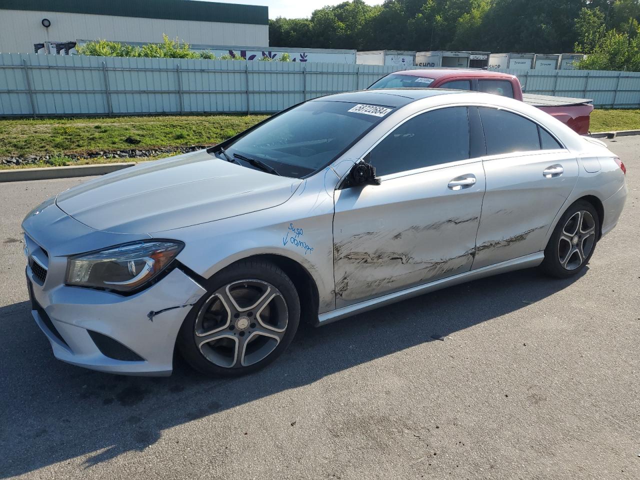 WDDSJ4GB1EN074483 2014 Mercedes-Benz Cla 250 4Matic