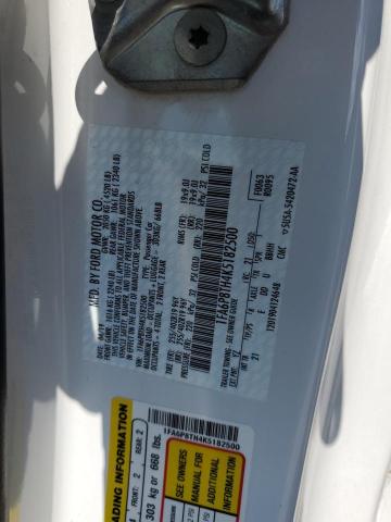 2019 Ford Mustang VIN: 1FA6P8TH4K5182500 Lot: 59339004