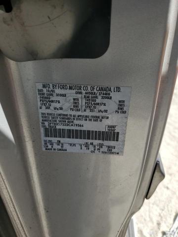 2002 Ford F150 VIN: 2FTRX17222CA19564 Lot: 60392154