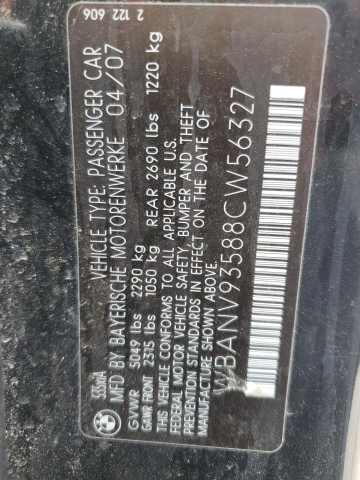 WBANV93588CW56327 2008 BMW 535 Xi