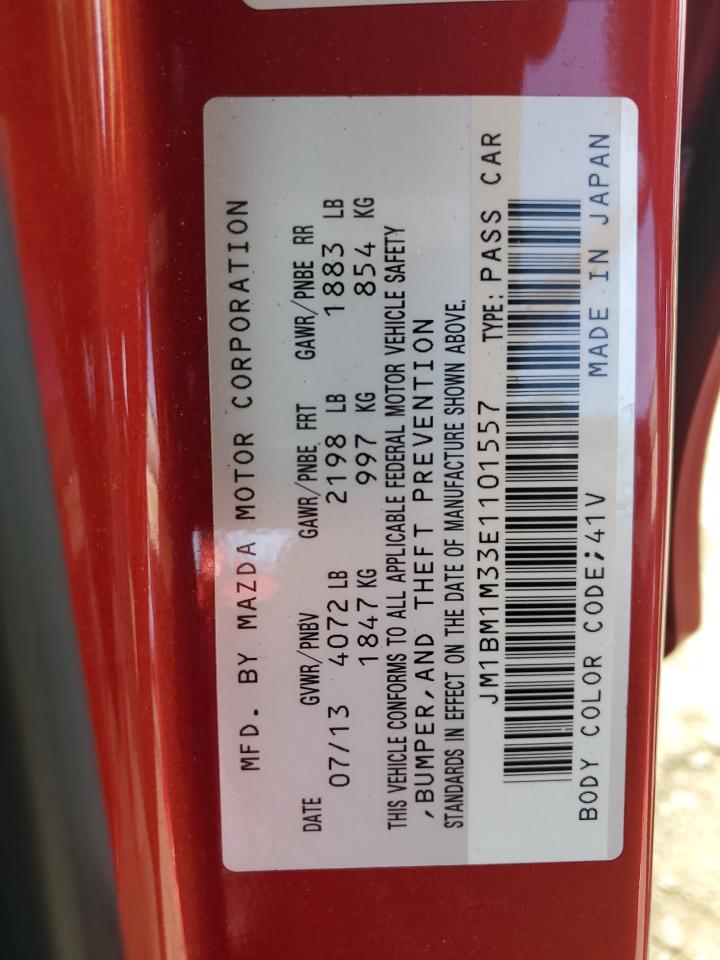 JM1BM1M33E1101557 2014 Mazda 3 Grand Touring