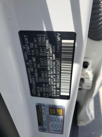 2019 Hyundai Tucson Limited VIN: KM8J33A41KU003480 Lot: 57775734