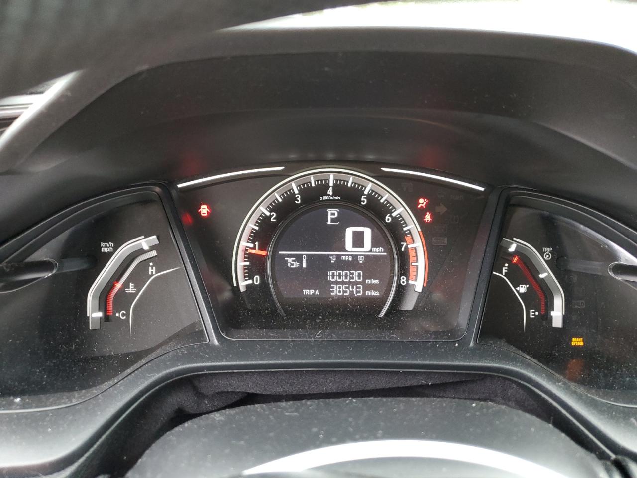 2HGFC2F54JH544922 2018 Honda Civic Lx