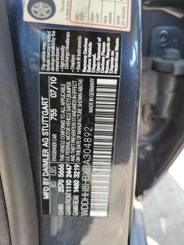 2011 Mercedes-Benz E 350 4Matic Wagon VIN: WDDHH8HBXBA304892 Lot: 59406594