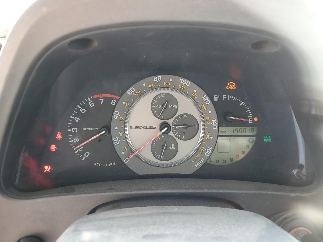 JTHBD182510029888 2001 Lexus Is 300