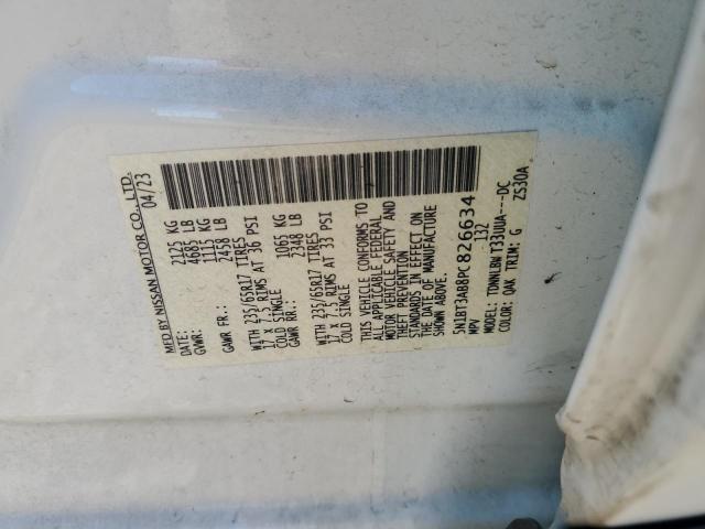 2023 Nissan Rogue S VIN: 5N1BT3AB8PC826634 Lot: 59987294