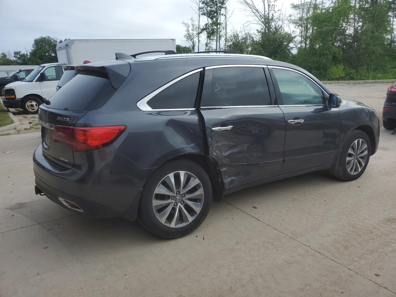 5FRYD4H48EB021658 2014 Acura Mdx Technology