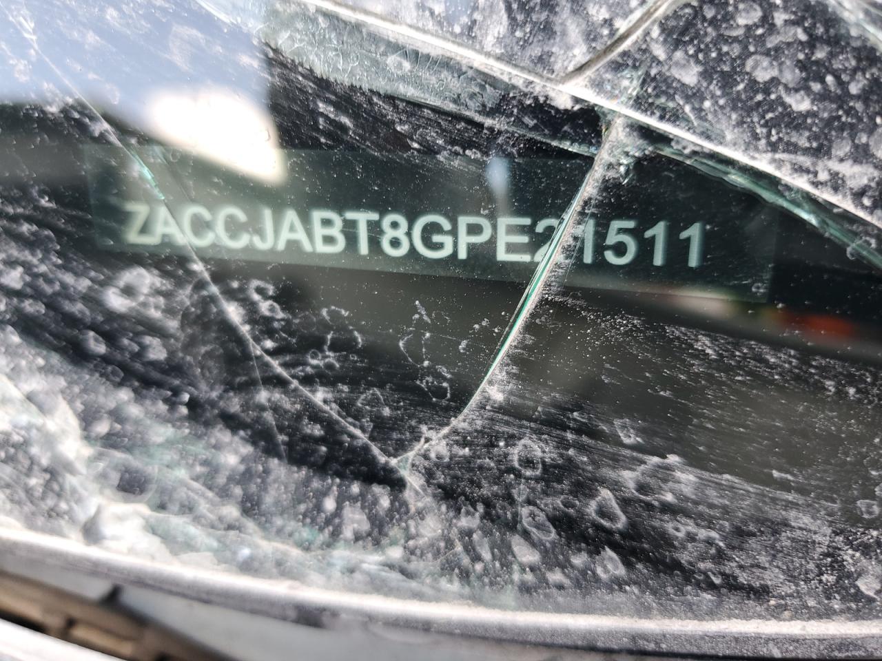 ZACCJABT8GPE21511 2016 Jeep Renegade Latitude