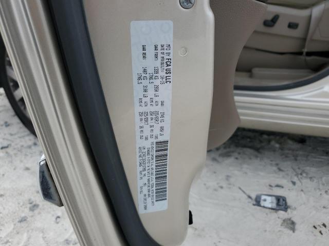 2C4RC1BG4GR167086 2016 Chrysler Town & Country Touring