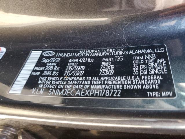 5NMJECAEXPH178722 2023 HYUNDAI TUCSON - Image 12