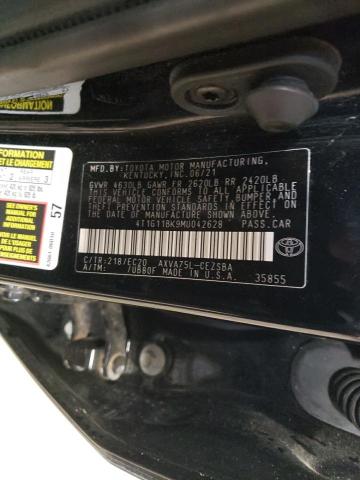 VIN 4T1G11BK9MU042628 2021 Toyota Camry, SE no.12