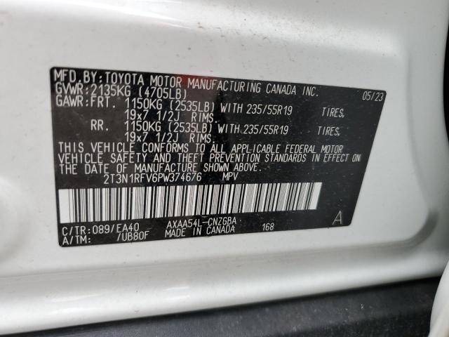 2T3N1RFV6PW374676 2023 TOYOTA RAV 4 - Image 13