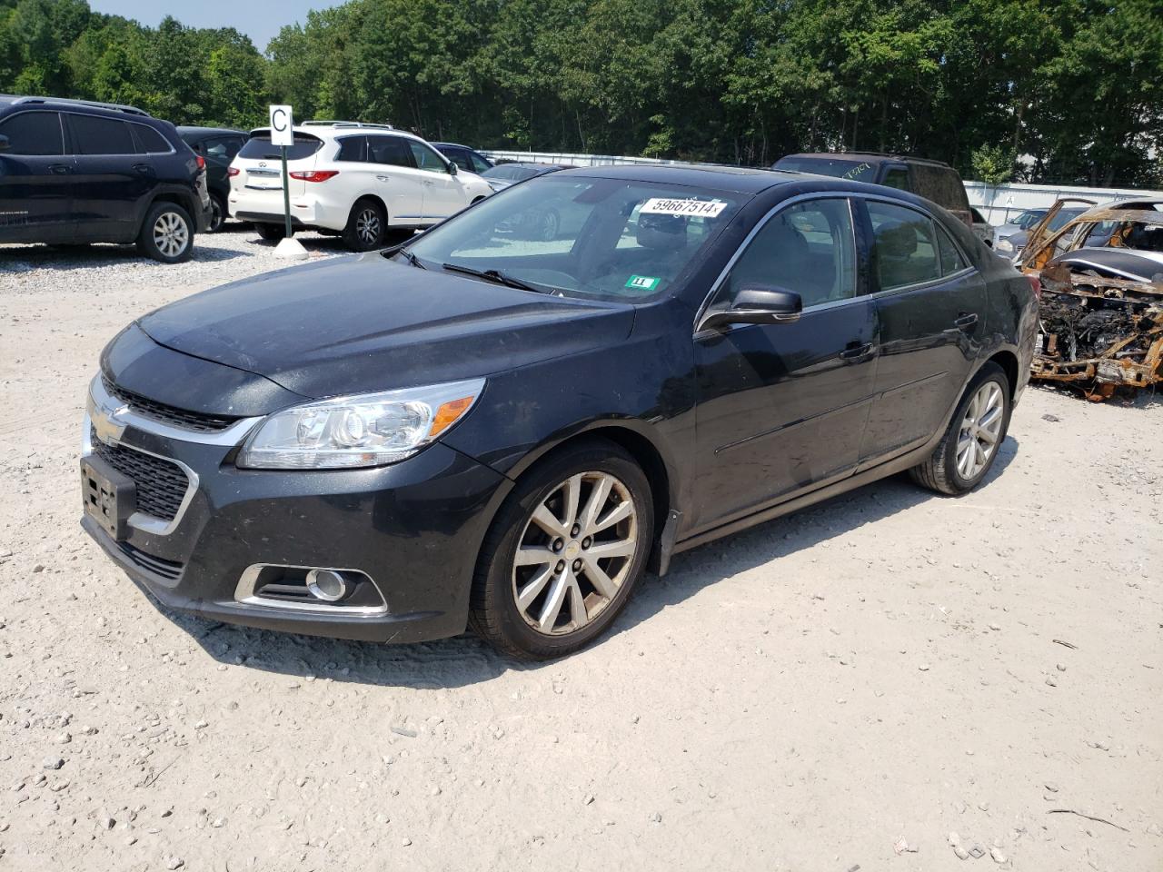 2014 Chevrolet Malibu 2Lt vin: 1G11E5SL2EF274615