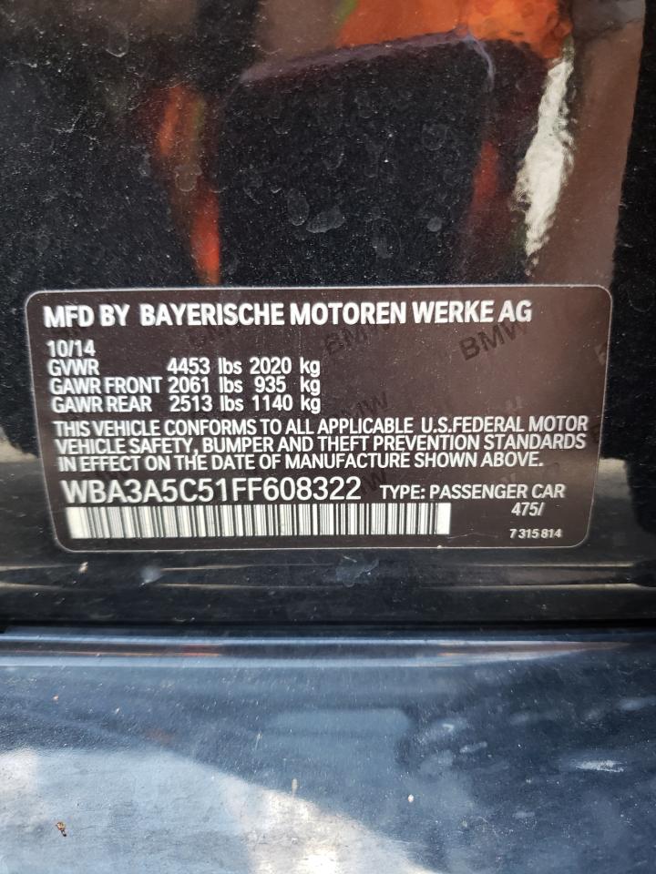 WBA3A5C51FF608322 2015 BMW 328 I