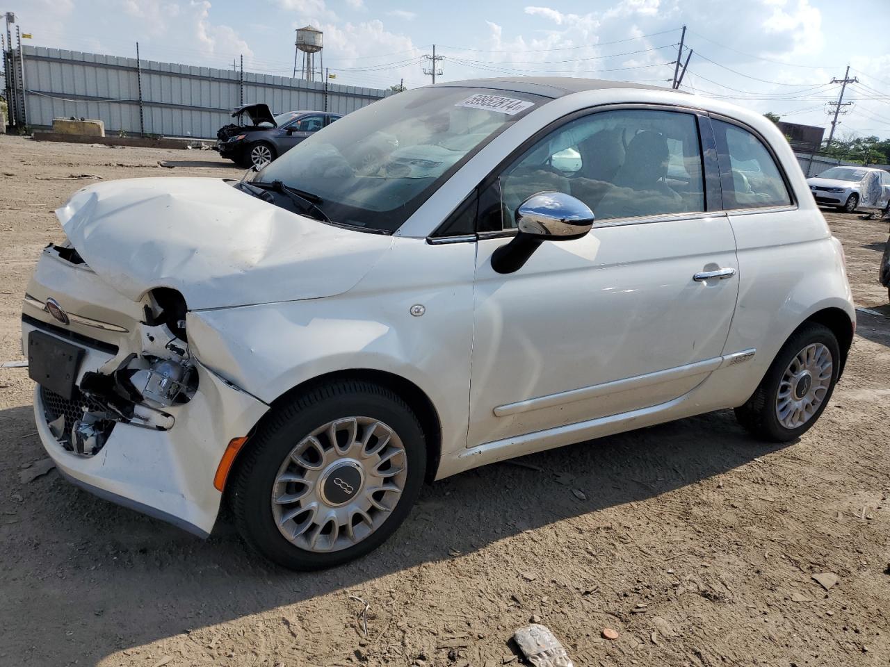 2012 Fiat 500 Lounge vin: 3C3CFFCRXCT118531